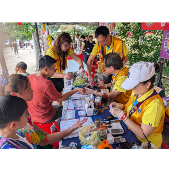 0824臺中市福德獅子會林口區抗醣自我檢測聯合社服