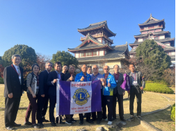 參加日本京都紫明獅子會結盟60週年，接機，授證，旅遊之旅